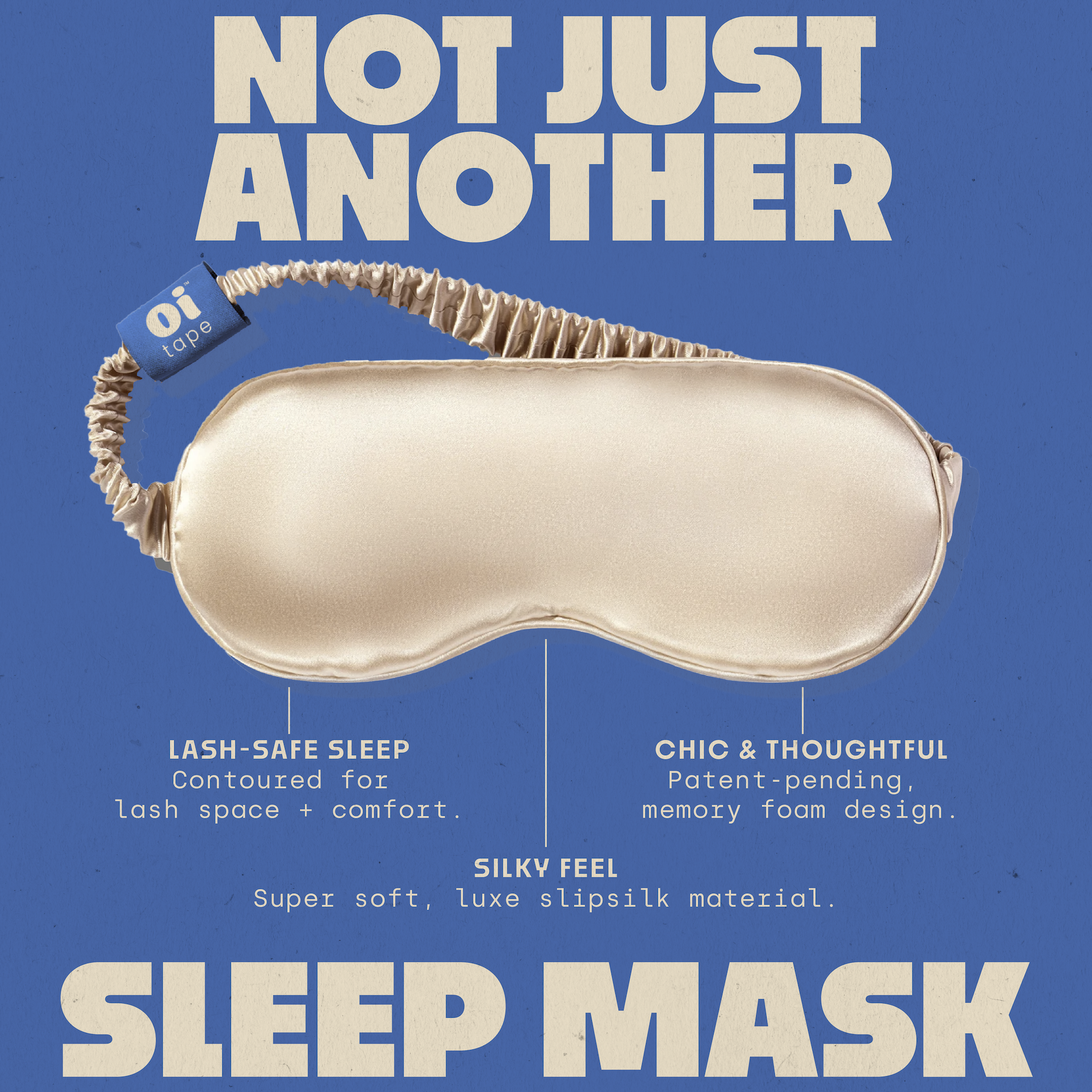 Sleep Mask & Vented Mouth Tape
