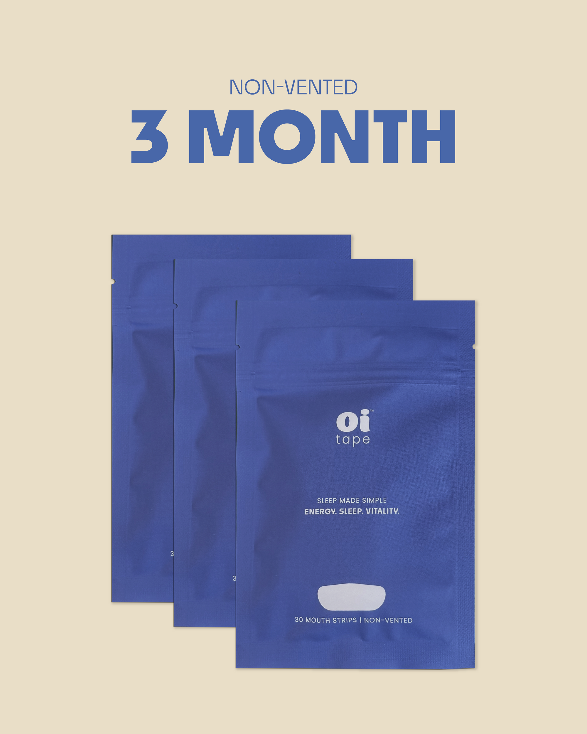 Non-Vented 3-Month Supply