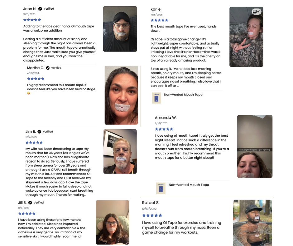 oi tape™ Non-Vented 3-Month Supply