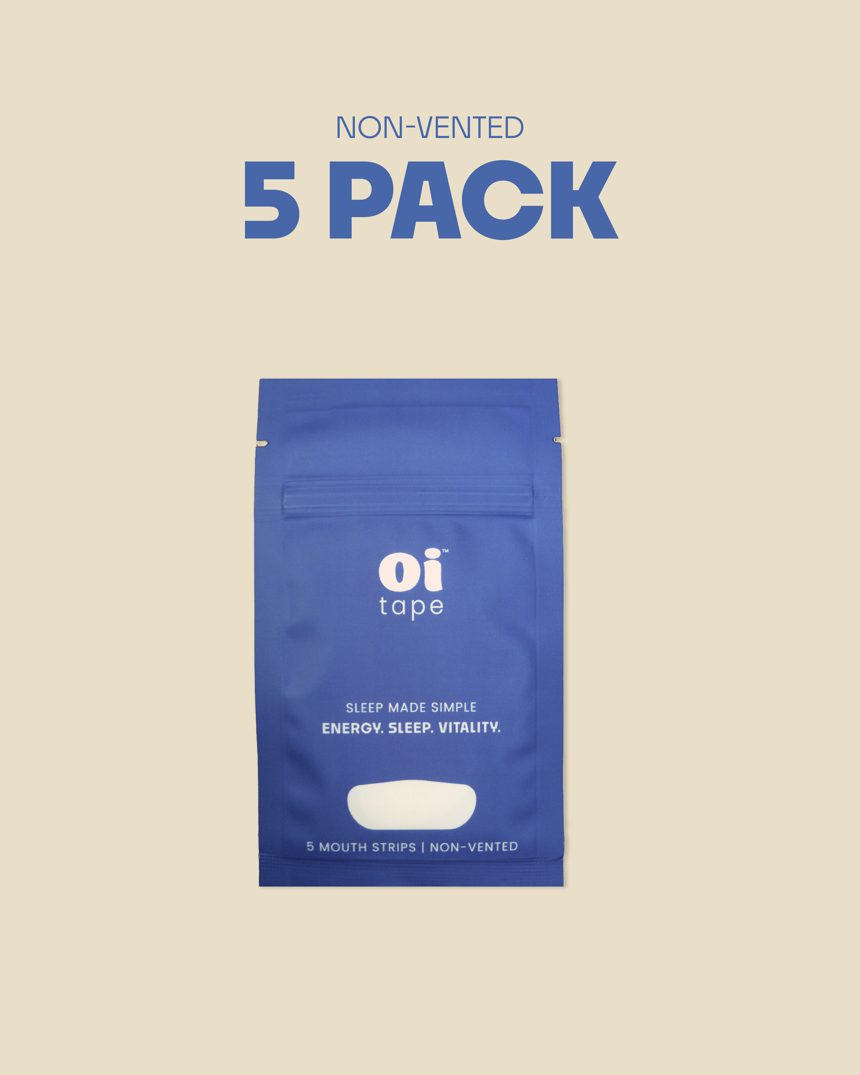 oi tape non-vented 5 pack mouth tape